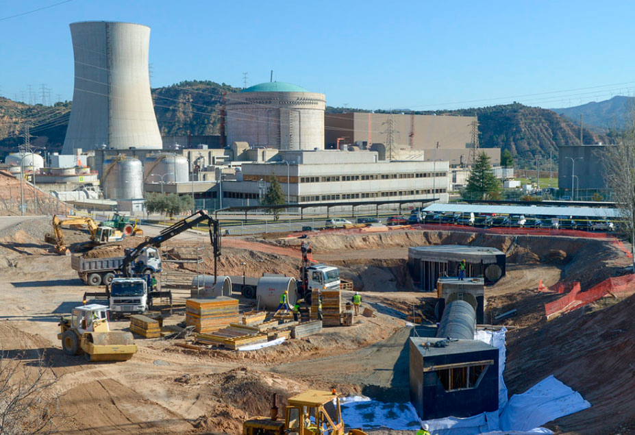 Construcción-Central Ascó Marsein